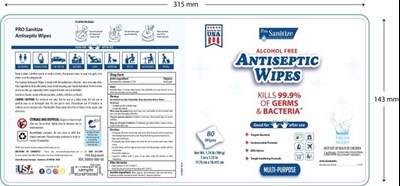 80 Antiseptic Wipes (Prslb202008 Antiseptic Wipes 01)